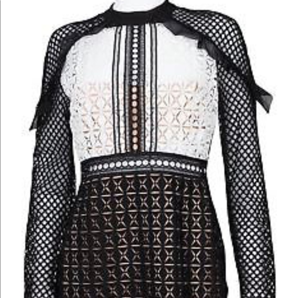 Self portrait short dress!
